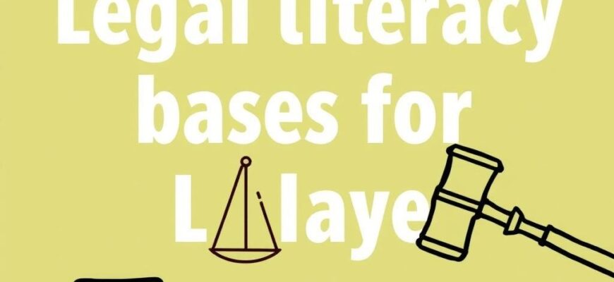 Юридическая грамотность основы для неюристов